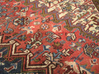 7' 1" x 10' 0" Persian Heriz Rug image 3