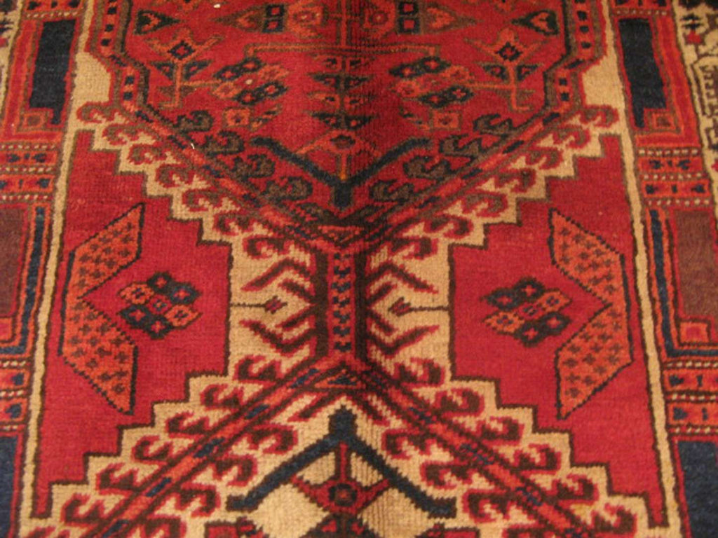 3' 3" x 10' 9" Persian Sarab Runner image 2