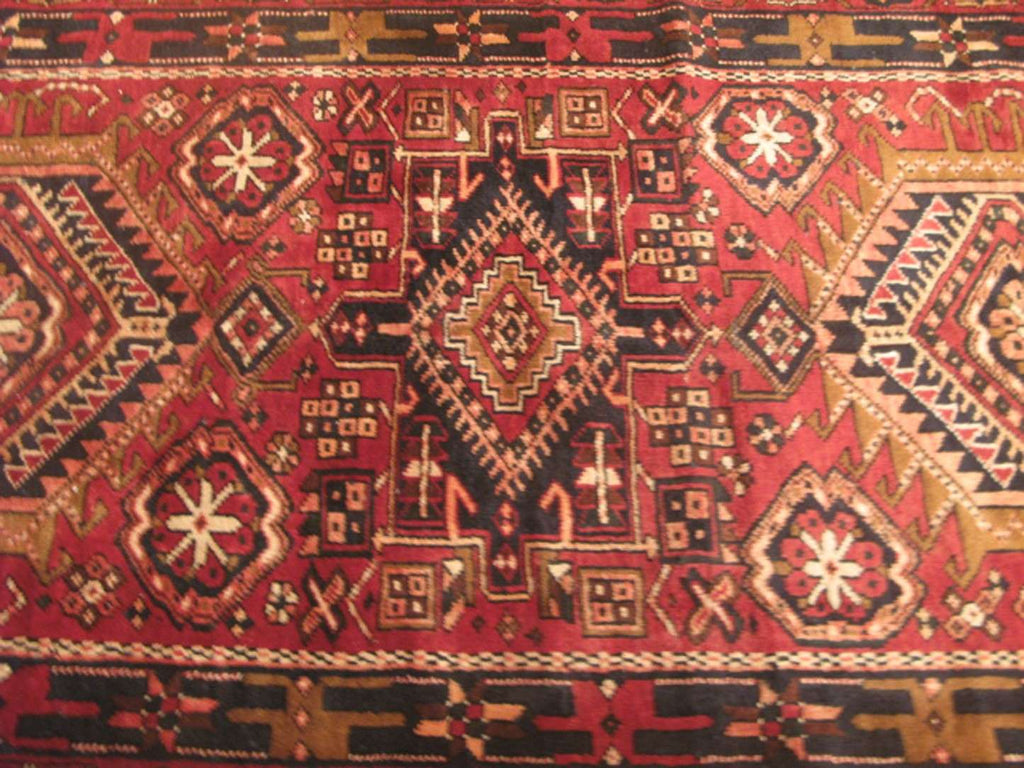 3' 7" x 11' 0" Persian Heriz Runner image 10