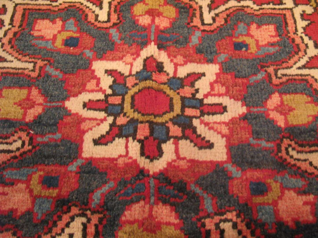 3' 4" x 10' 1" Persian Heriz Runner image 2