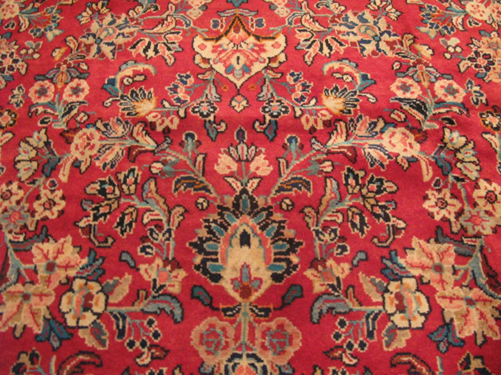 10' 6" x 14' 4" Persian Sarouk Rug image 4