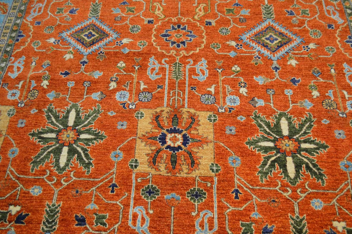 6' 8" x 10' 6" Pakistan Kazak Rug image 4