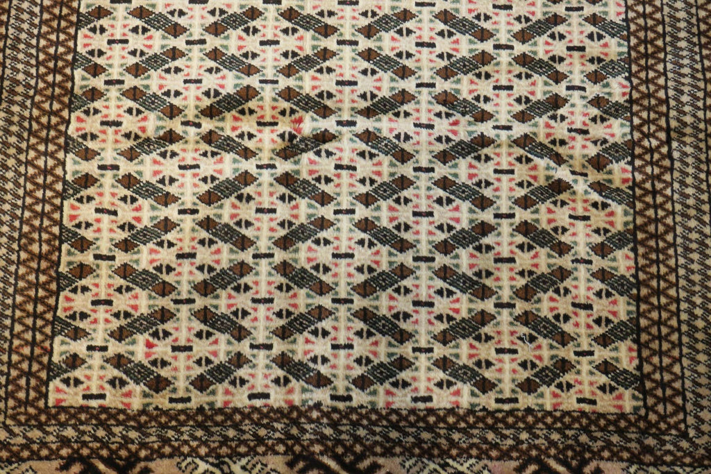 3' 1" x 4' 5" Persian Turkeman Rug image 11