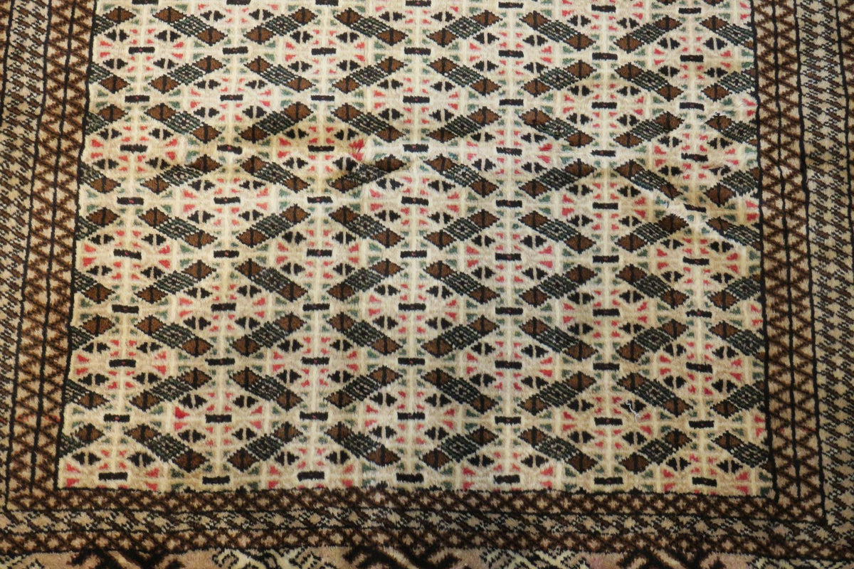 3' 1" x 4' 5" Persian Turkeman Rug image 11