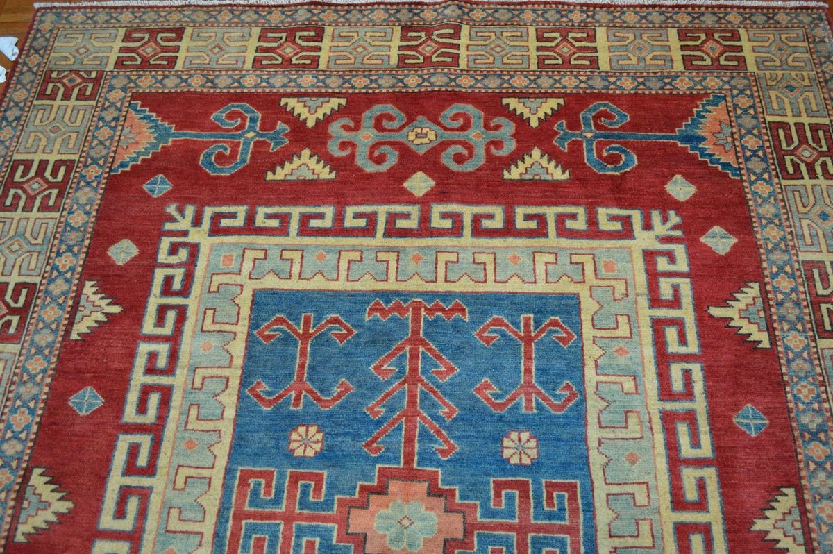 6' 4" x 8' 0" Caucasian Kazak Rug image 2