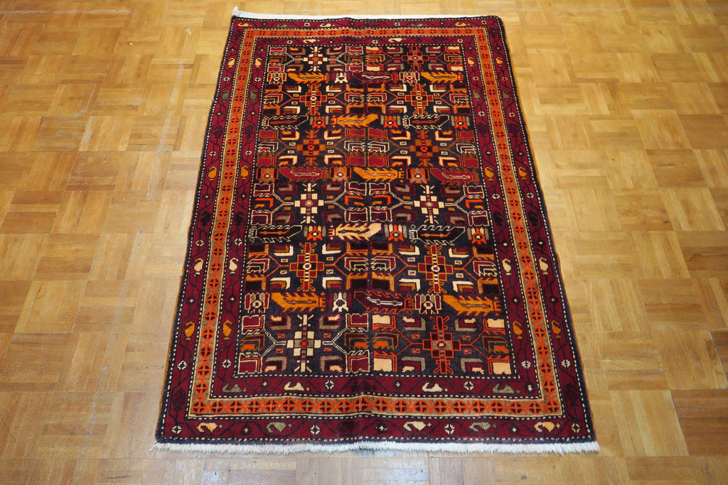 3' 5" x 5' 1" Persian Meshkin Rug image 1