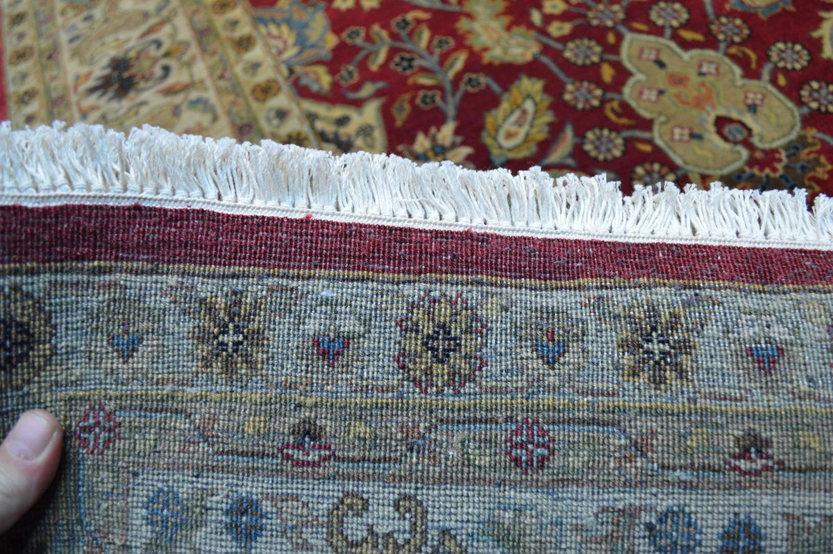 5' 8" x 9' 0" India Tabriz Rug image 5