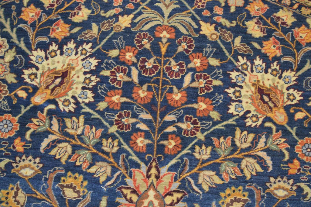 8' 1" x 8' 1" India Agra Round Rug image 4