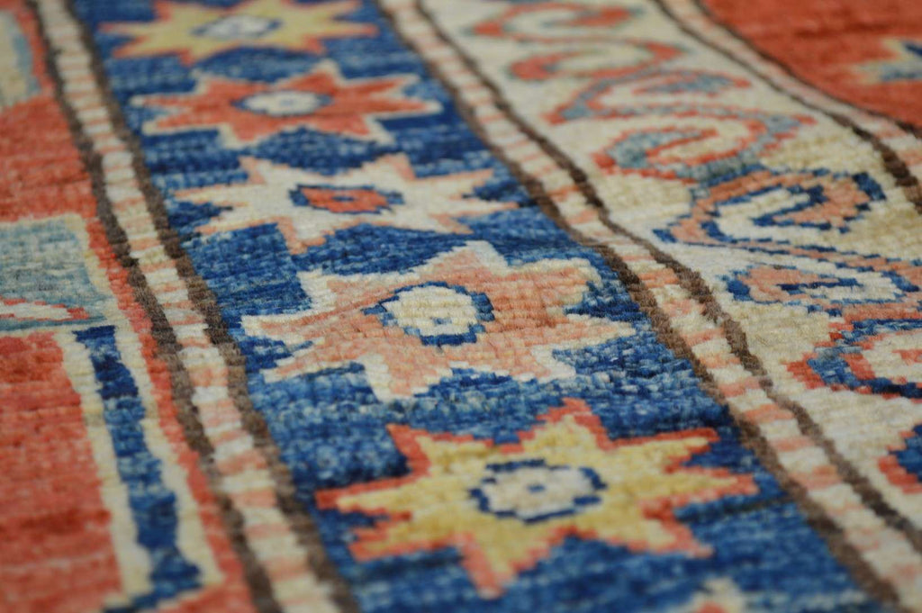 10' 1" x 10' 5" Pakistan Kazak Rug image 6
