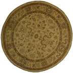 4' 3" x 4' 3" Pakistan Peshawar Round Rug image 0