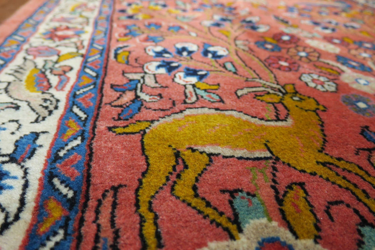 2'6'' x 9'3'' Persian Sarouk Runner image 11