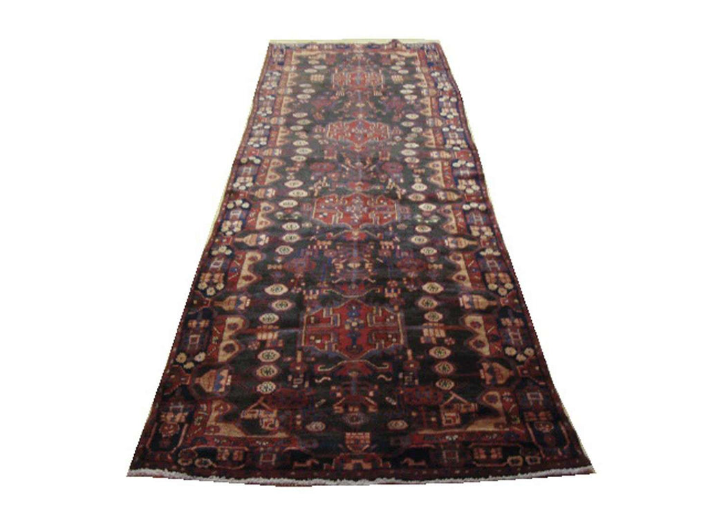 4' 0" x 13' 5" Vintage Nahavand Runner image 0