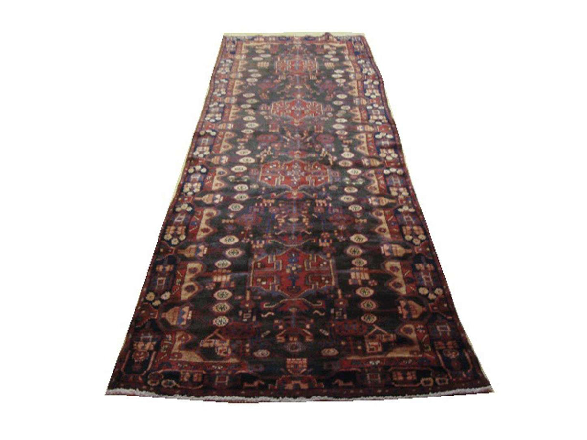 4' 0" x 13' 5" Vintage Nahavand Runner image 0