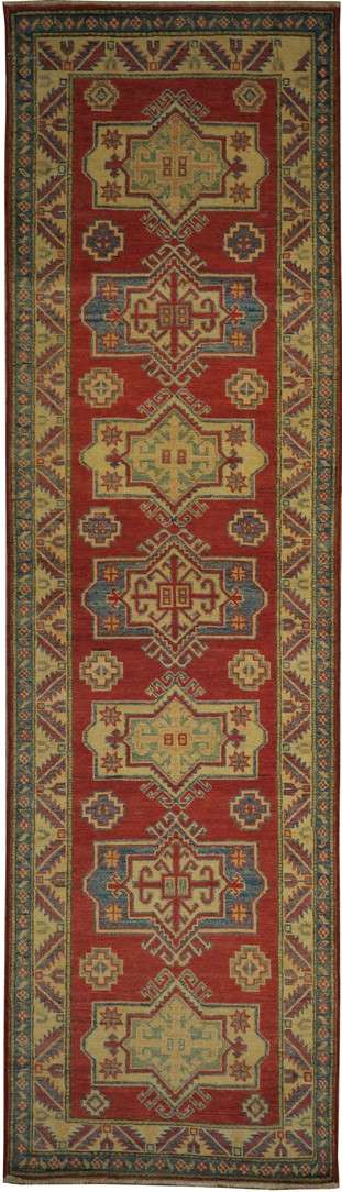 2' 7" x 9' 8" Pakistan Kazak Runner image 0
