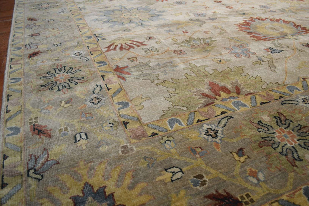 9' 2" x 11' 8" India Mahal Rug image 5