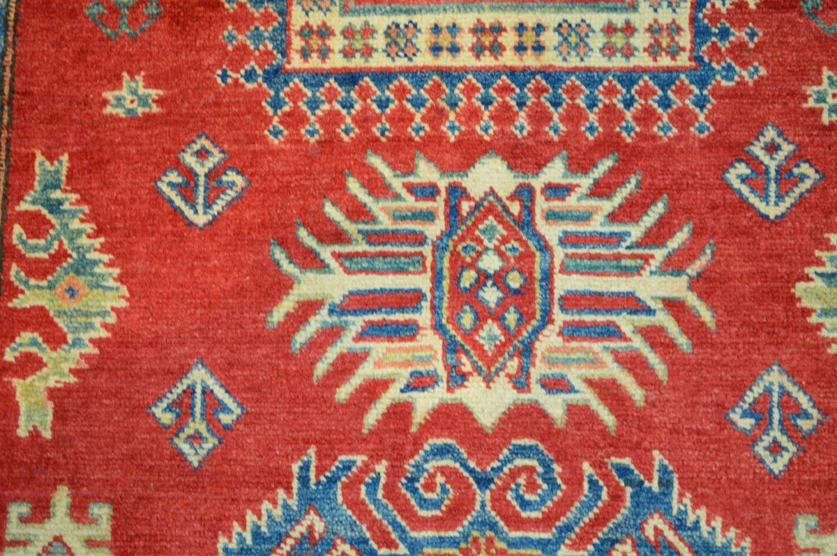 3' 6" x 4' 9" Pakistan Kazak Rug image 1