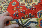 2' 8" x 9' 7" Pakistan Kazak Runner image 11
