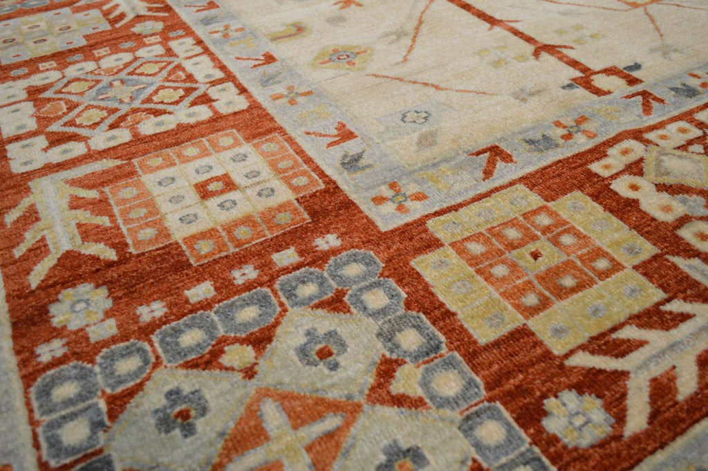10' 2" x 13' 10" Pakistan Chobi Rug image 3