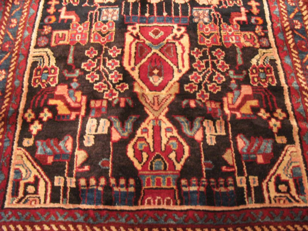 3' 7" x 10' 5" Persian Nahavand Runner image 6