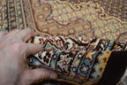 6' 8" x 9' 8" India Tabriz Rug image 11