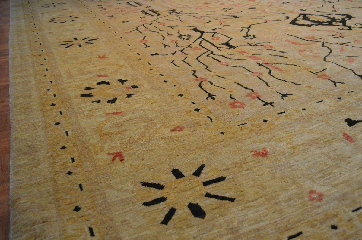 11' 8" x 16' 8" Pakistan Ziegler Rug image 2