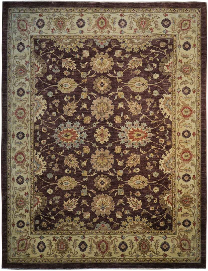 9' 0" x 11' 8" Pakistan Peshawar Rug image 0