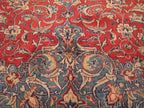 9' 8" x 13' 1" Persian Sarouk Rug image 7