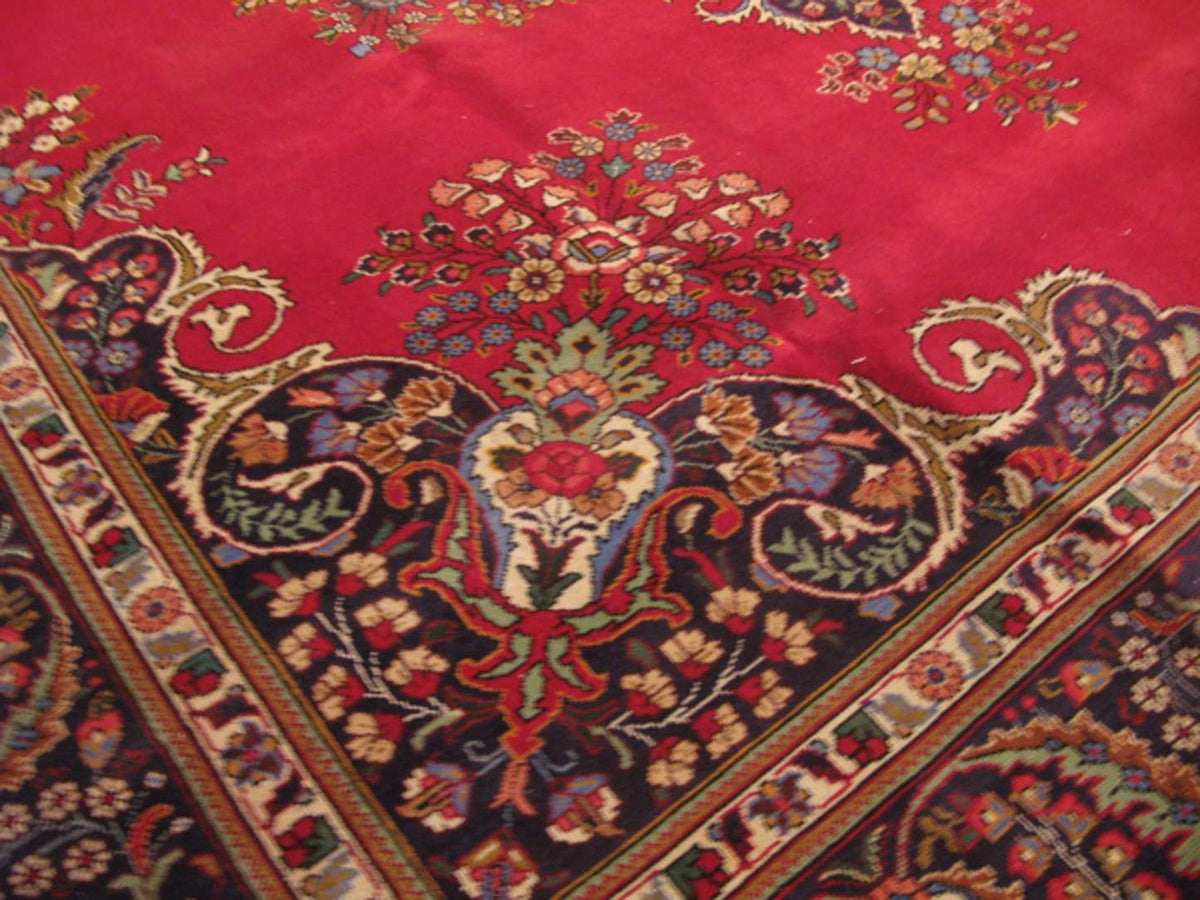10' 3" x 12' 1" Persian Tabriz Rug image 7