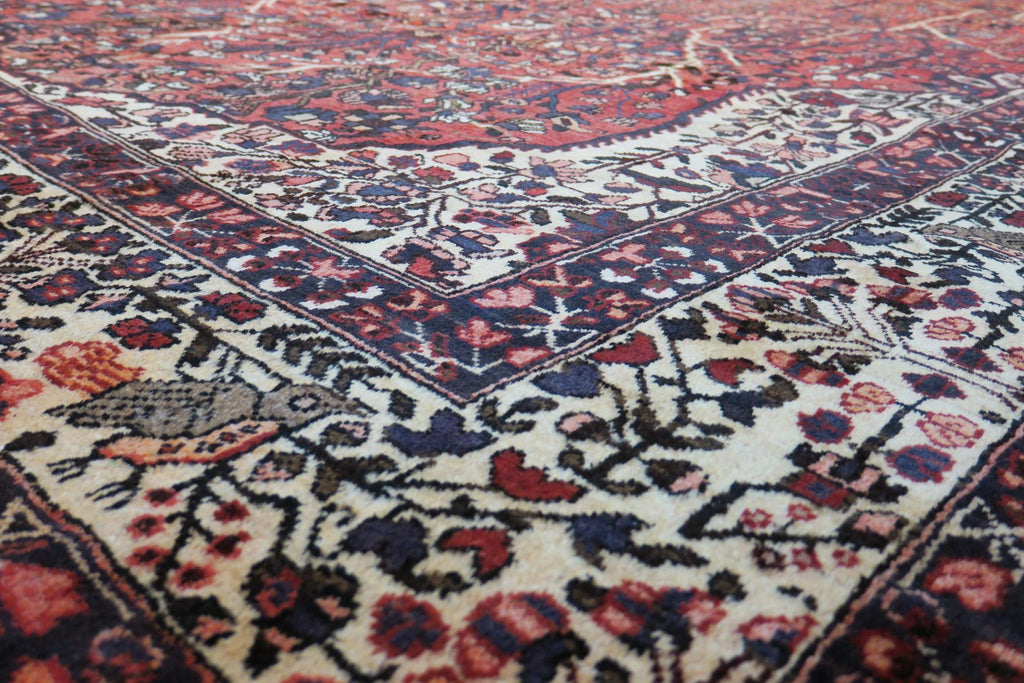 6' 9" x 10' 4" Vintage Khorasan Rug image 3