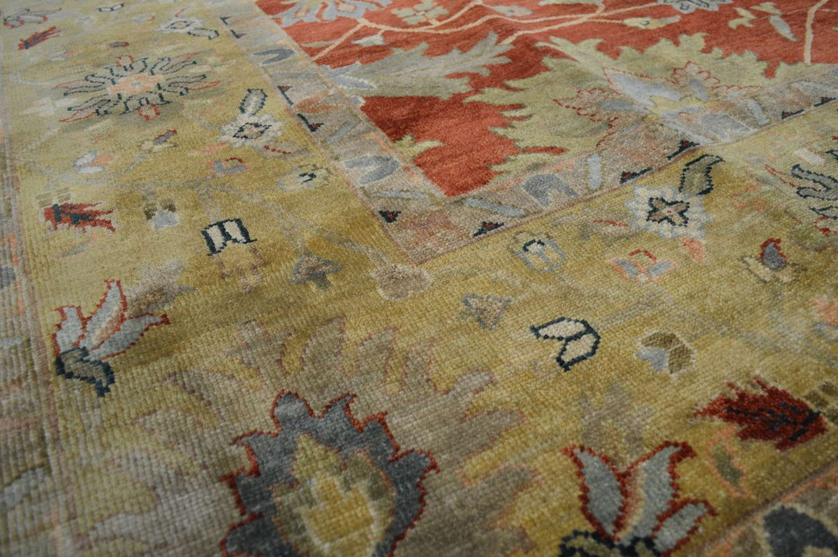 9' 0" x 11' 10" India Mahal Rug image 5