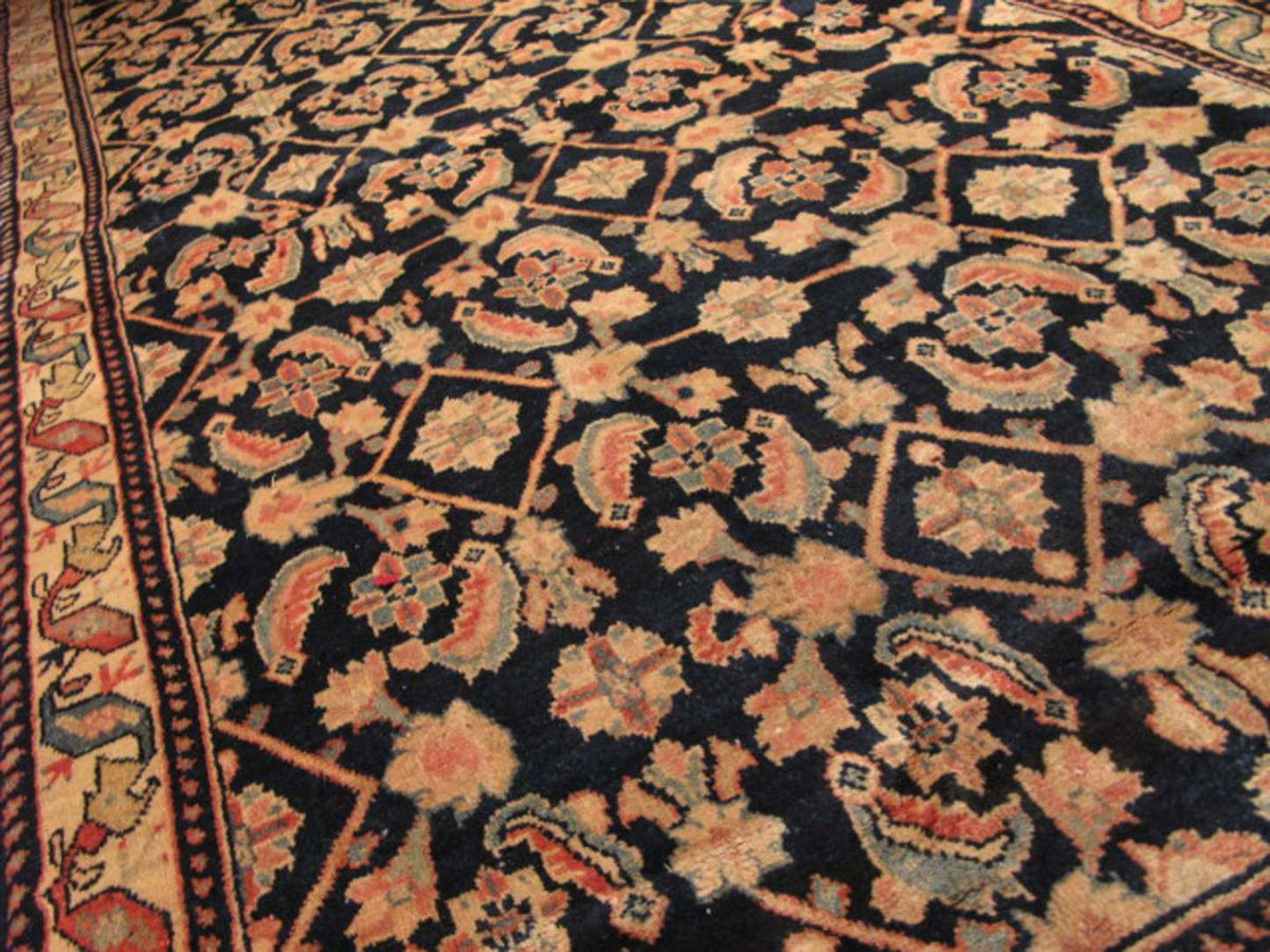 4' 5" x 10' 0" Persian Sarouk Runner image 7
