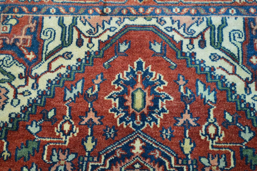 4' 0" x 6' 0" India Serapi Rug image 3