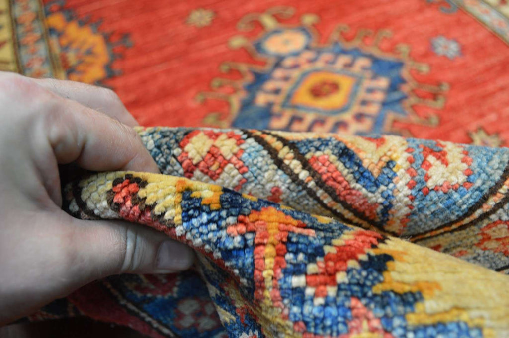 3' 5" x 5' 4" Pakistan Kazak Rug image 11