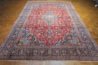 8' 0" x 11' 1" Persian Kashan Rug image 7
