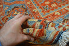 8' 2" x 10' 1" Pakistan Serapi Rug image 11