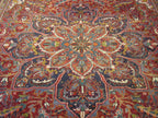 8' 0" x 11' 0" Persian Heriz Rug image 6
