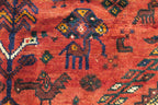 6' 9" x 7' 8" Persian Shiraz Rug image 2