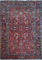 7' 8" x 10' 8" Persian Heriz Rug image 0