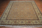 7' 9" x 9' 8" India Agra Rug image 3