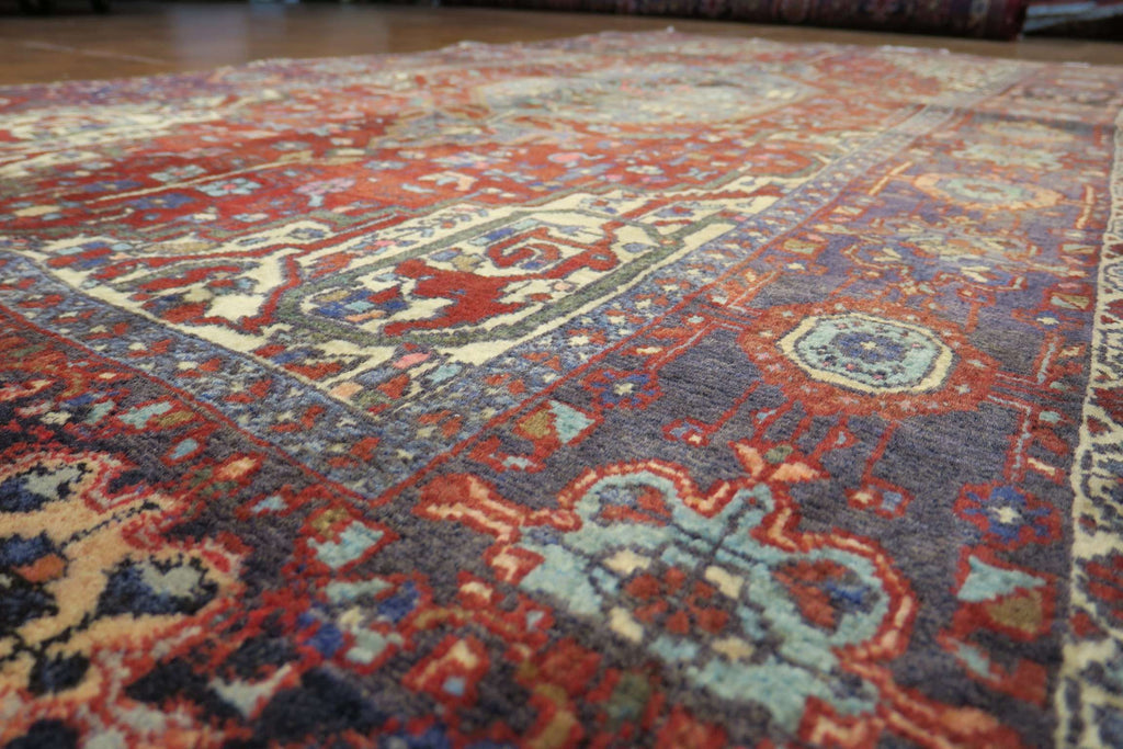 3' 7" x 6' 9" Vintage Zanjan Rug image 8