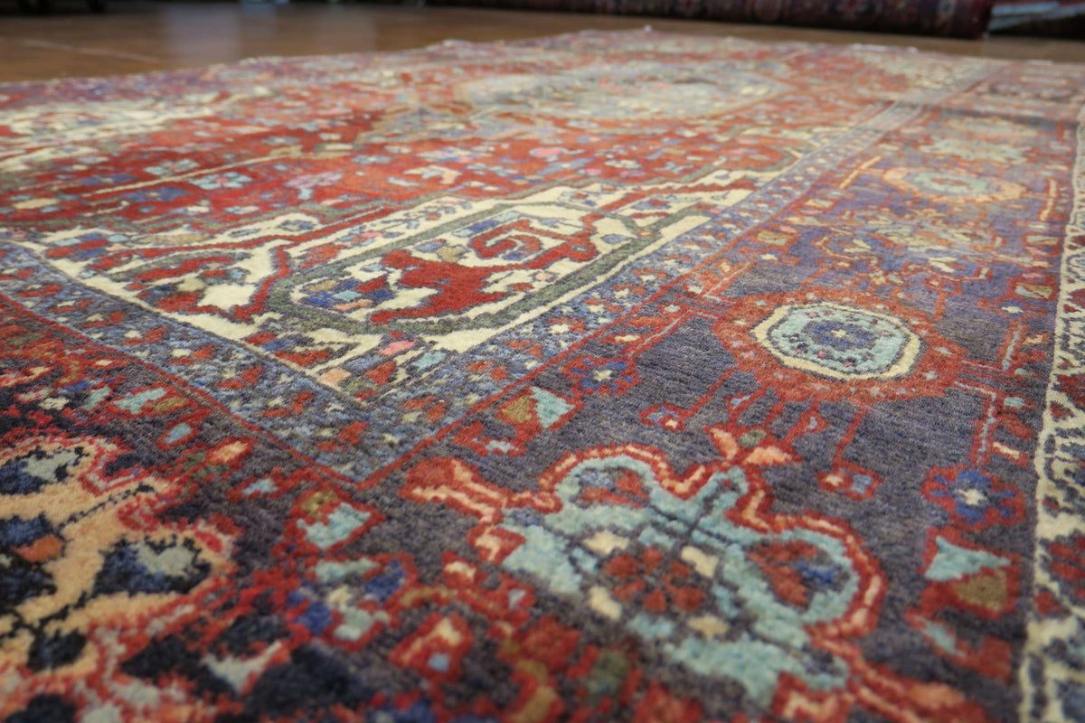 3' 7" x 6' 9" Persian Zanjan Rug image 8