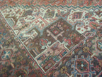 8' 2" x 11' 5" Persian Heriz Rug image 10