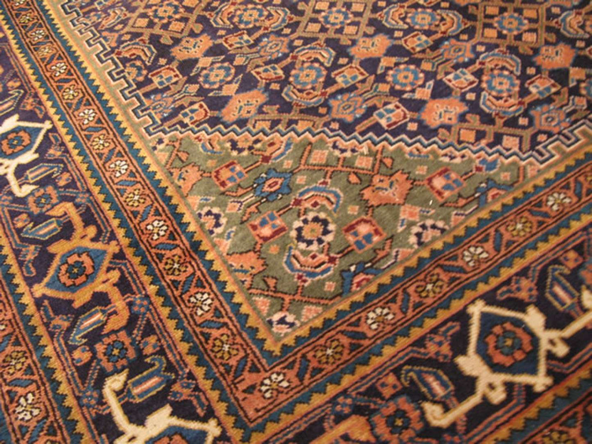7' 3" x 10' 1" Persian Ardabil Rug image 10