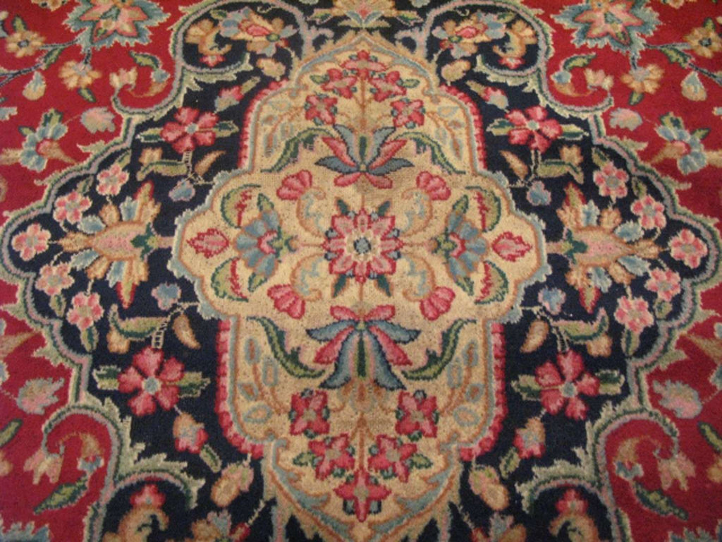 9' 1" x 13' 2" Persian Kerman Rug image 10
