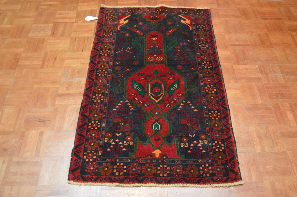 2' 7" x 4' 5" Afghanistan Belouch Rug image 6