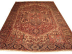 8' 0" x 11' 3" Persian Heriz Rug image 0