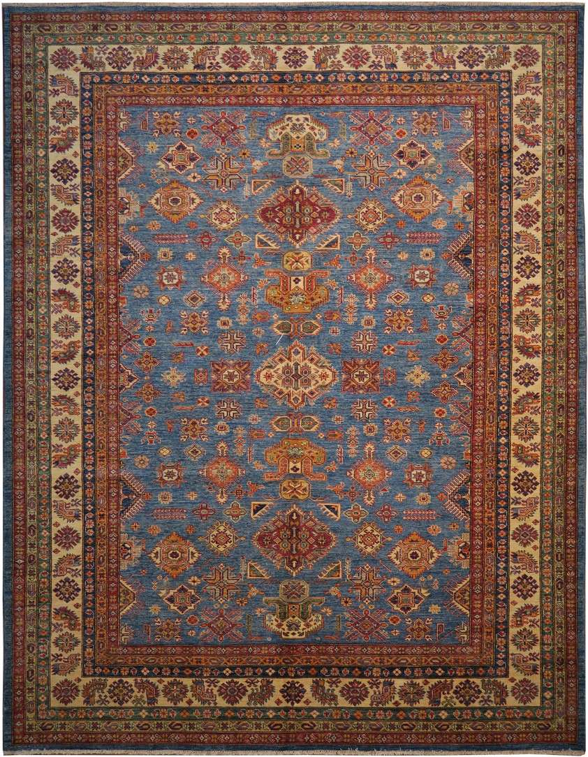 8' 0" x 10' 2" Pakistan Kazak Rug image 0