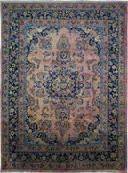 8' 0" x 11' 0" Persian Mashhad Rug image 0