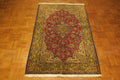 3' 4" x 4' 9" Persian Qoumsheh Rug image 8