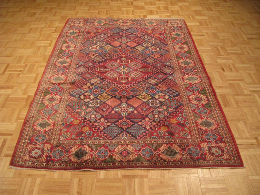 4' 1" x 7' 1" Persian Kashan Rug image 1